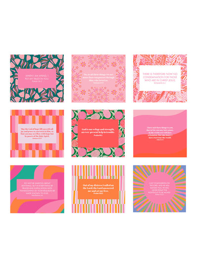 Mary Square Card Block