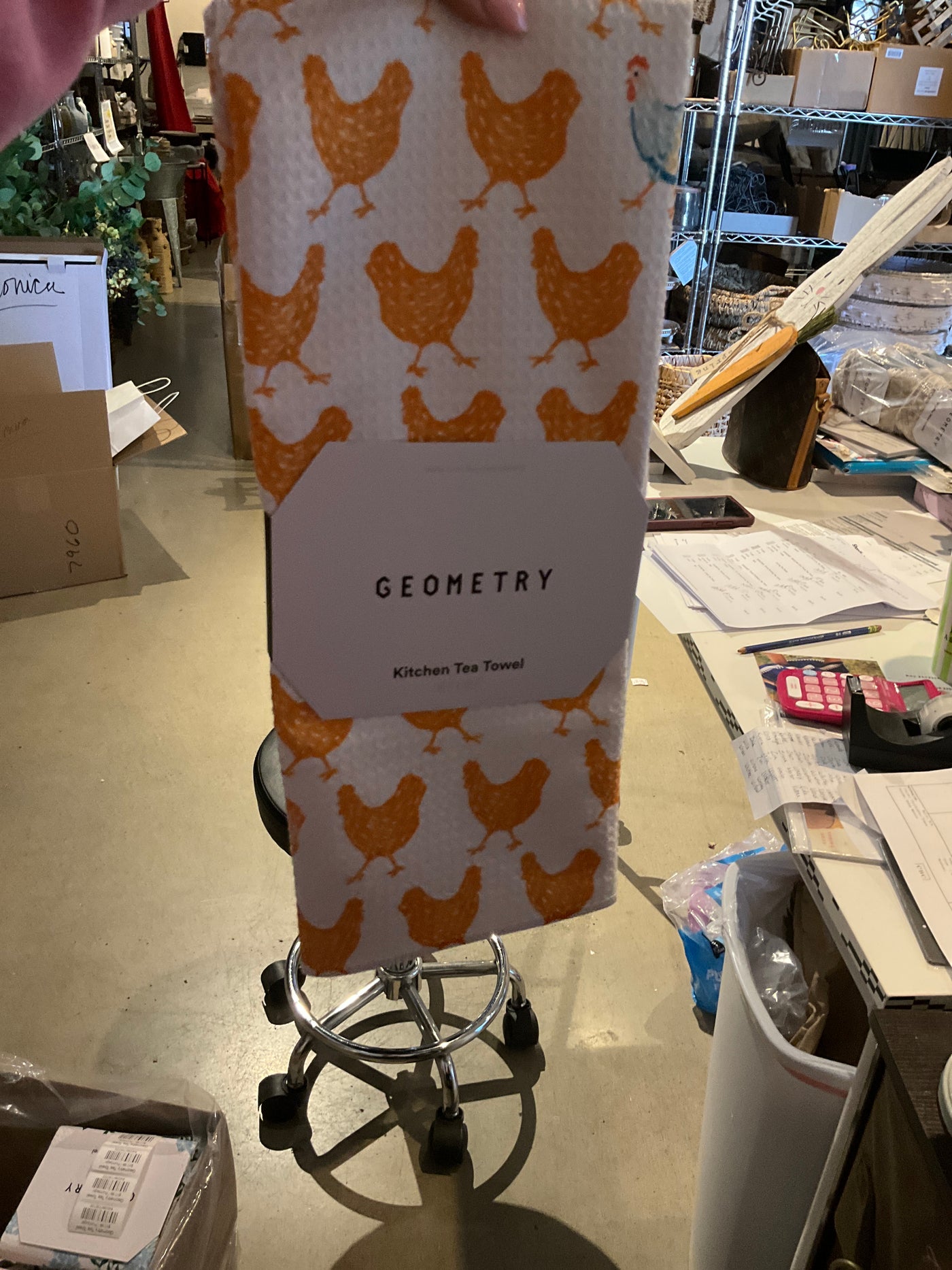 Geometry Tea Towel