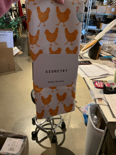 Geometry Tea Towel