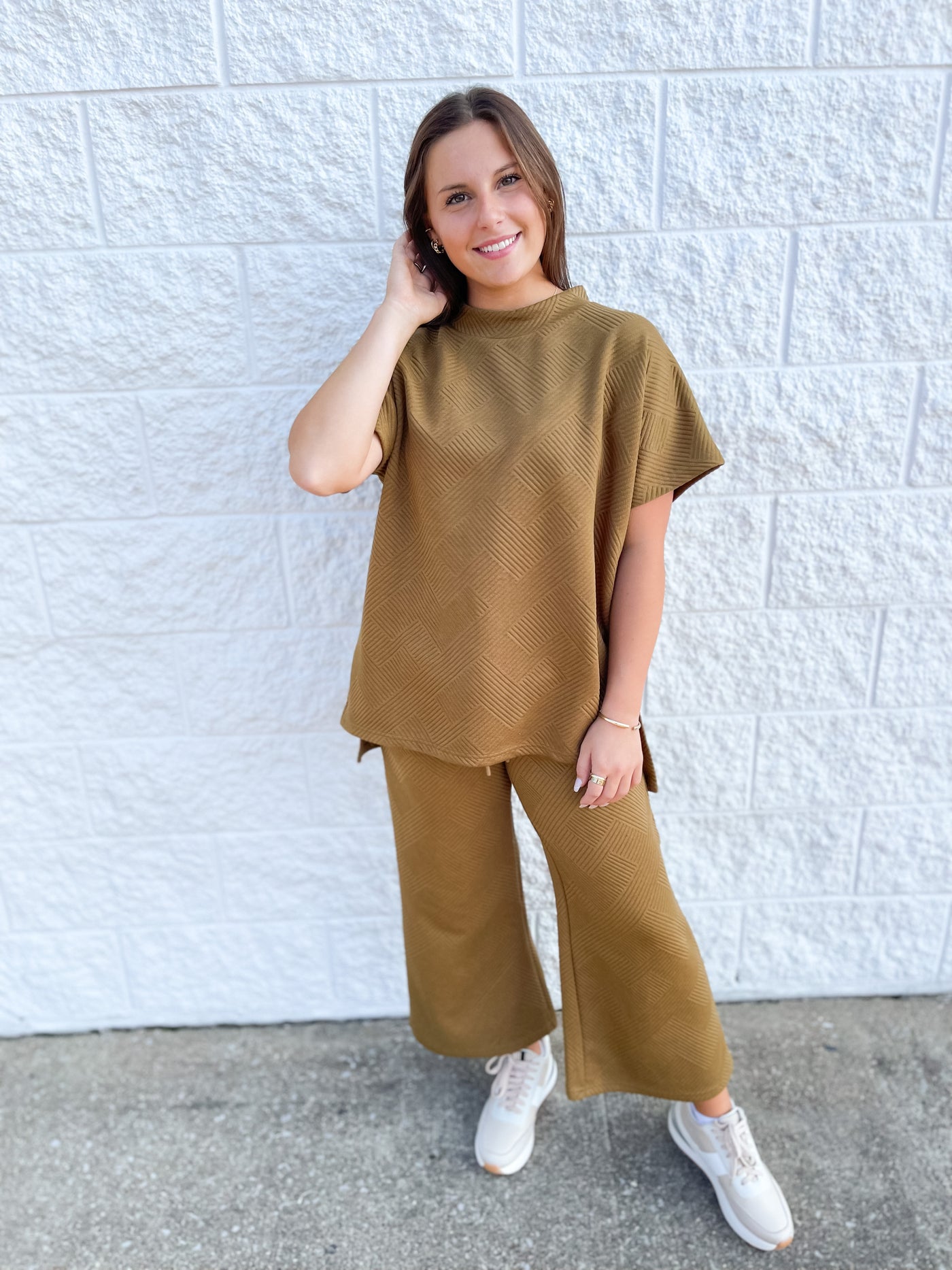 Olive Pant Set