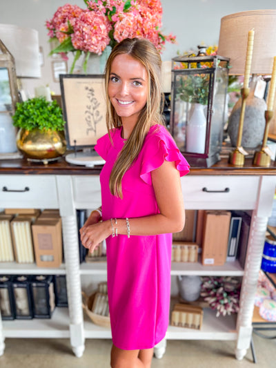 Julia Magenta Dress