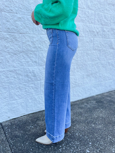 Hidden Nori High Waist Wide Leg Jeans
