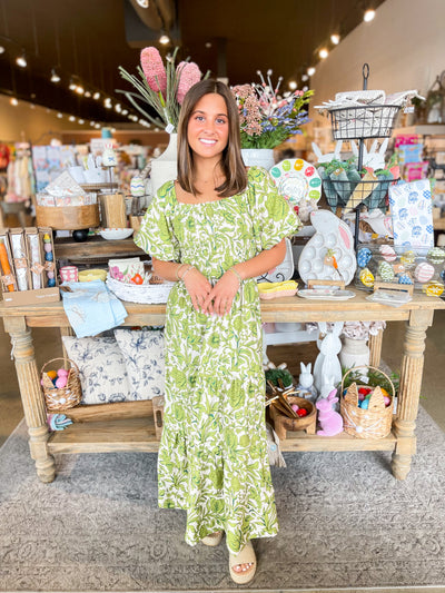 Lime Green Xenia Dress