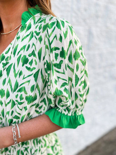Voy Green Milie Dress