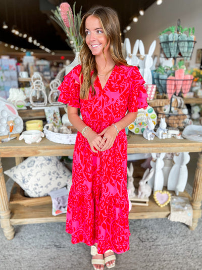 Red Virginia Dress