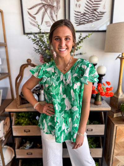 Easel Cap Sleeve Wylie Top