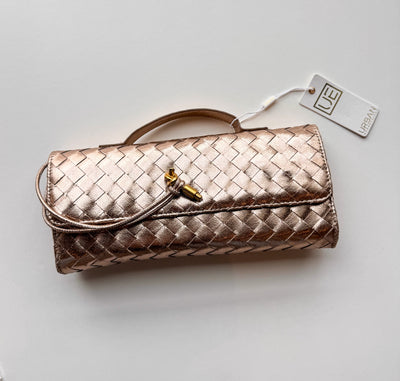 Ada Woven Rectangle Crossbody Bag