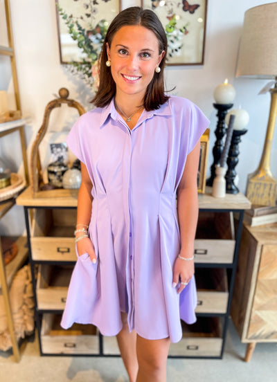 Lavendar Carly Dress