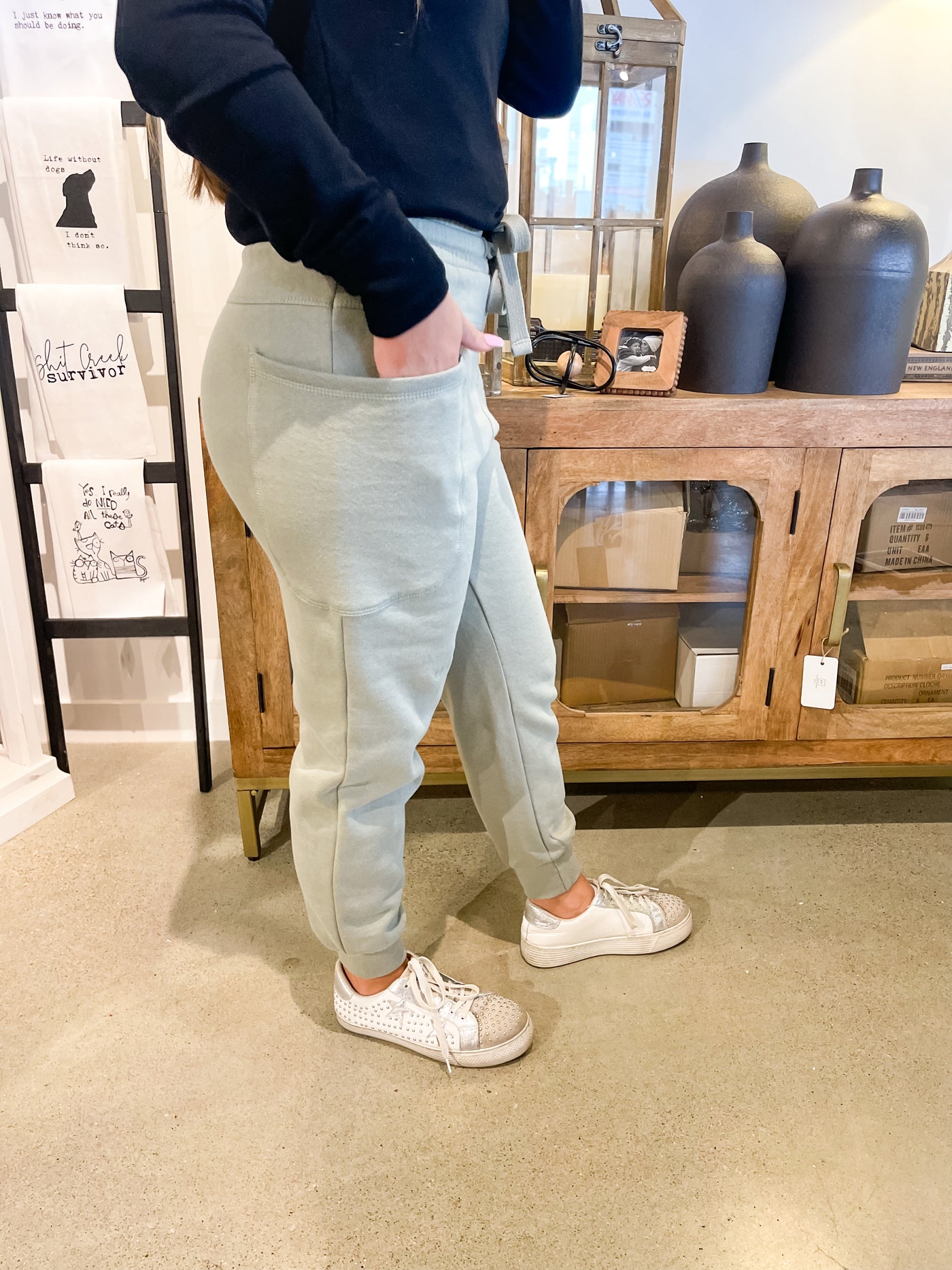 Sage Relaxed Jogger Pant