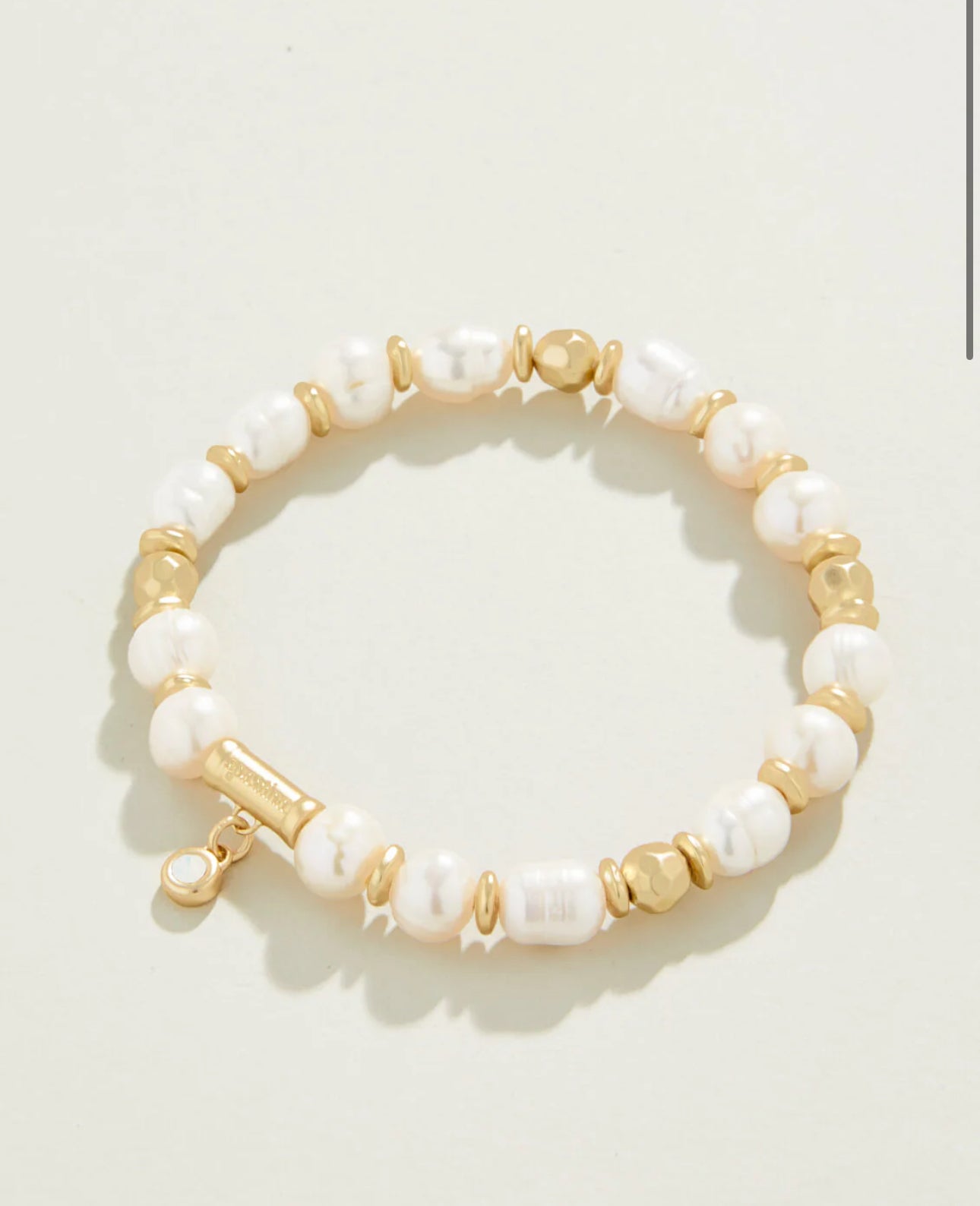 Spartina Pearl Stretch Bracelet 8mm Pearl