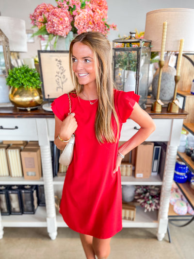Julia Red Dress