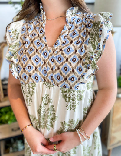 Blue Belinda Umgee Dress