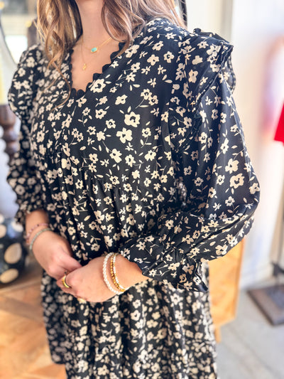 Black Mix Dalli Dress