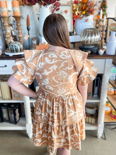 Taupe Larias Dress