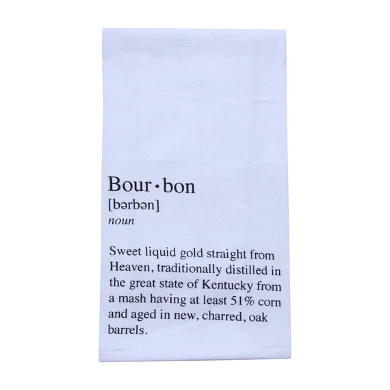 Define Bourbon Tea Towel