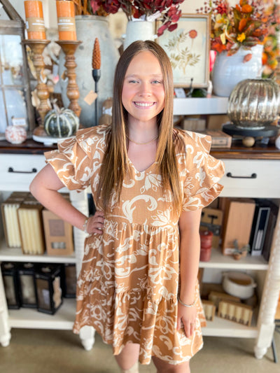 Taupe Larias Dress