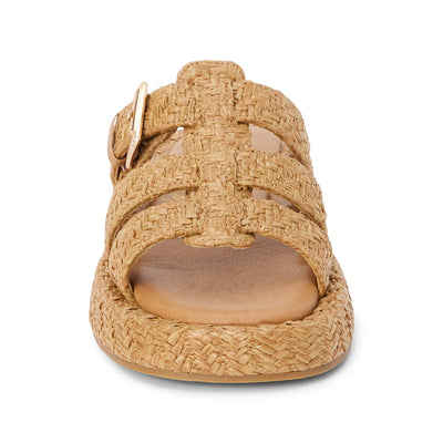 Matisse Ciao Cognac Raffia Shoe
