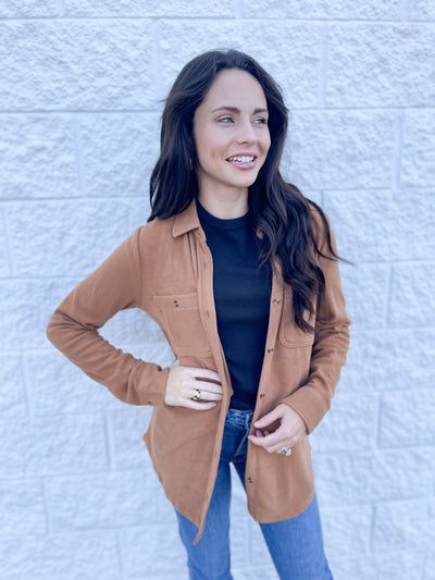 Caramel Lewis Top