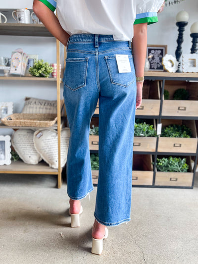 Flying Monkey Blue Soul High Rise Wide Leg Pant