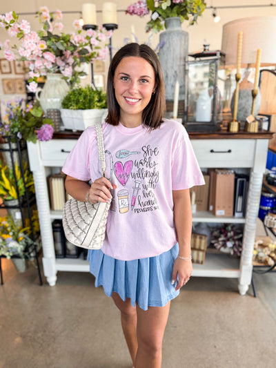 Nurse She Works Willingly Tee