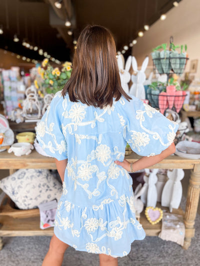 Light Blue Malli Dress