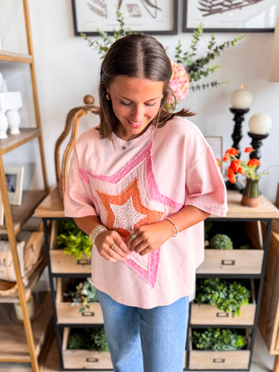 Blush Jodiful Star Top
