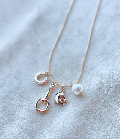 Stevie Equestrian Lucky Charms Necklace