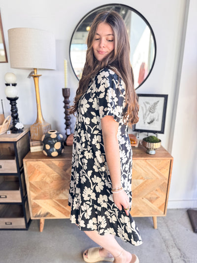Black Multi Shoshone Dress