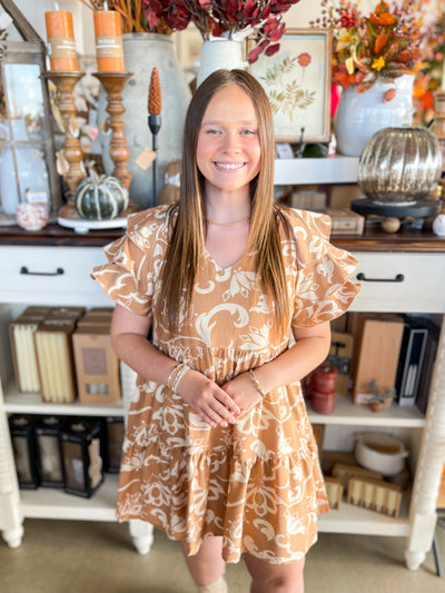 Taupe Larias Dress