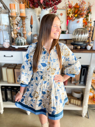 Entro Blue Lucia Dress