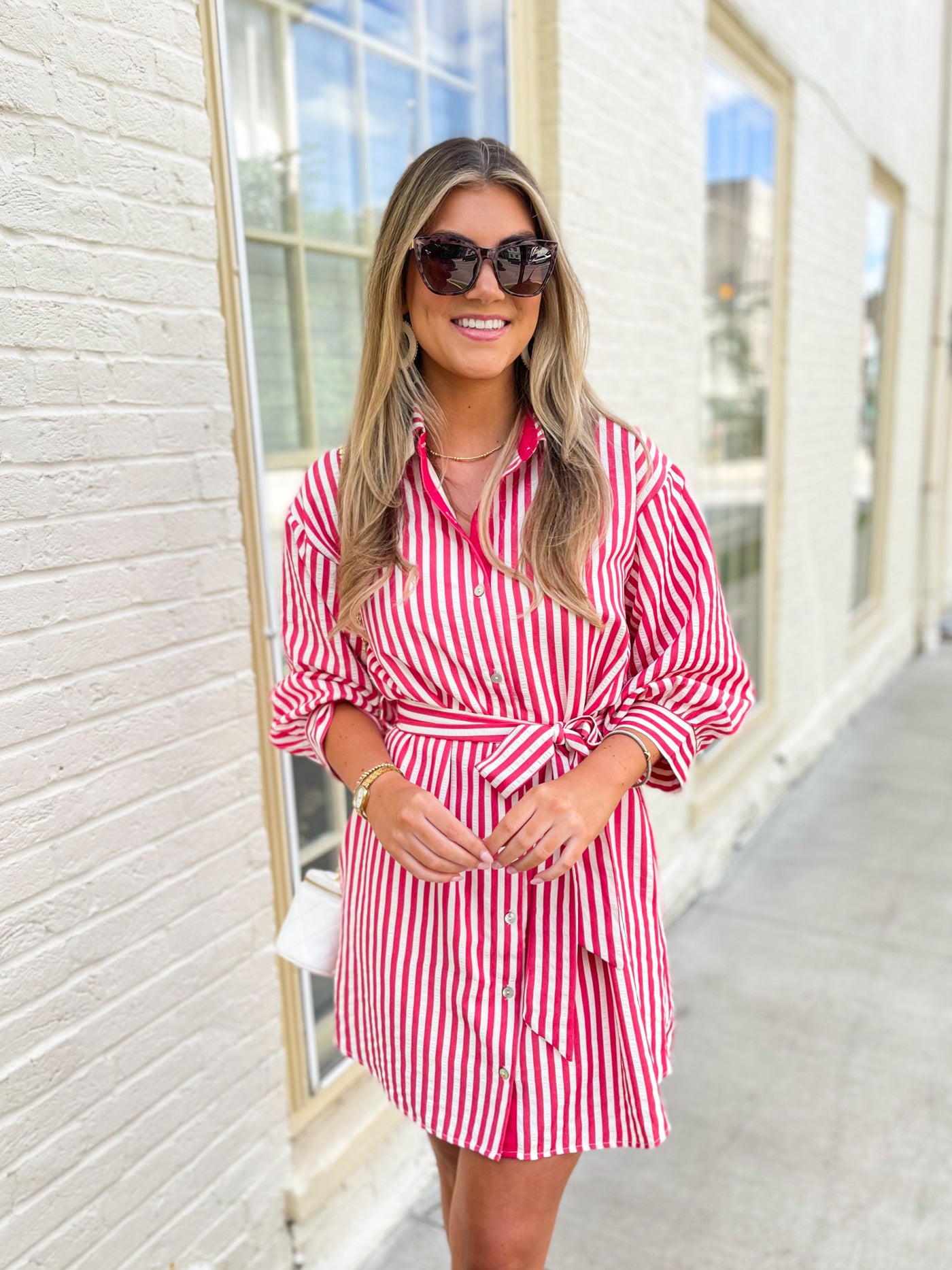 Entro Tomato Red Morgan Dress