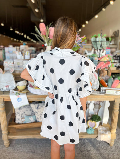 Black White Karsyn Dress