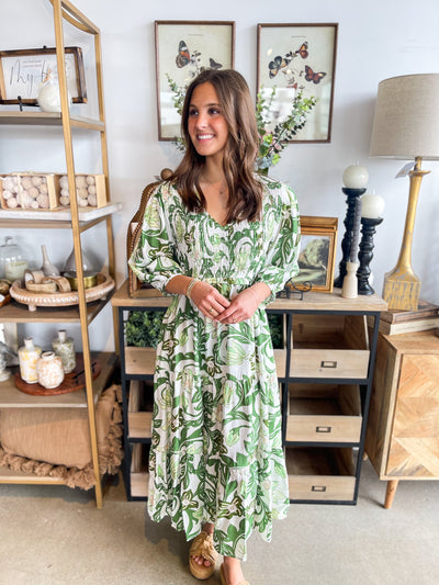 Green Meagan Dress