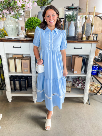 Baby Blue Bonnie Dress