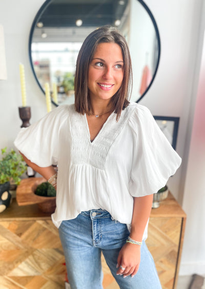 Umgee Ivory Tami Top