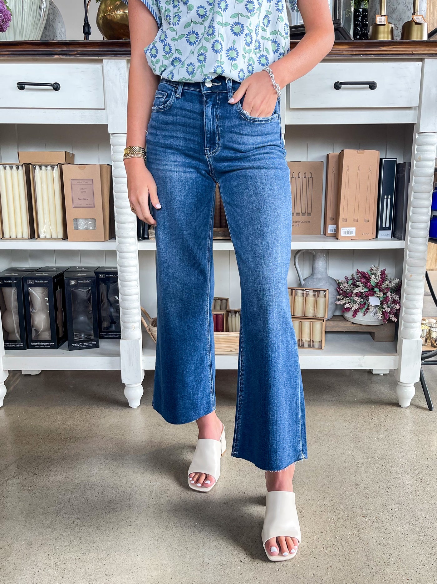 Flying Monkey High Rise Wide Jean