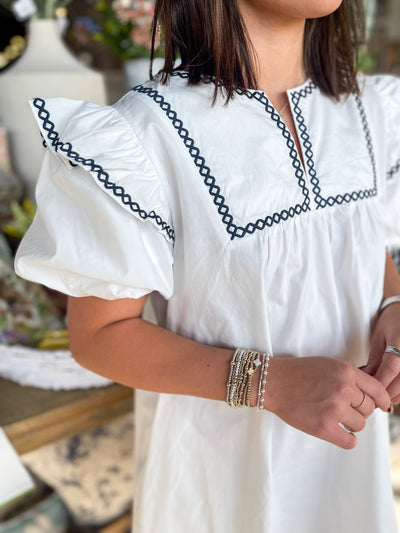 Off White Raine Dress