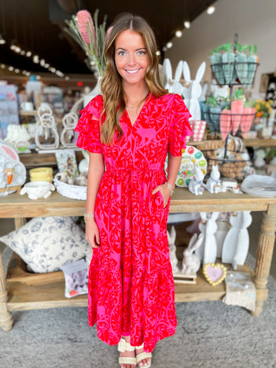 Red Virginia Dress