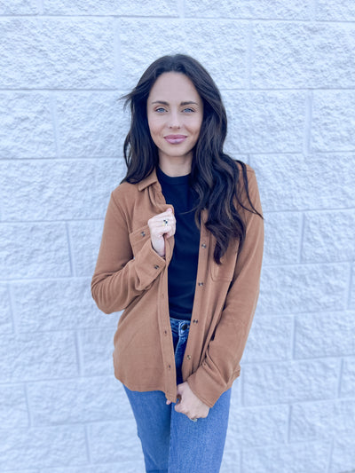 Caramel Lewis Top