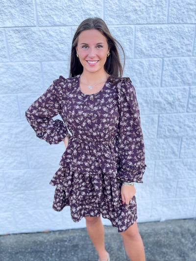 Mahogany Eliza Dress