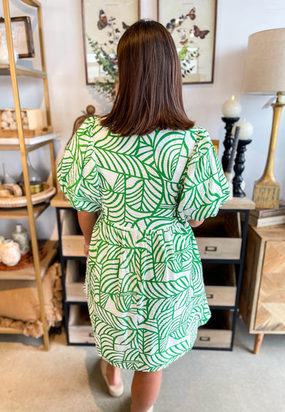 Green Adelle Dress