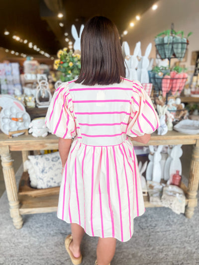 Hot Pink Jolene Dress