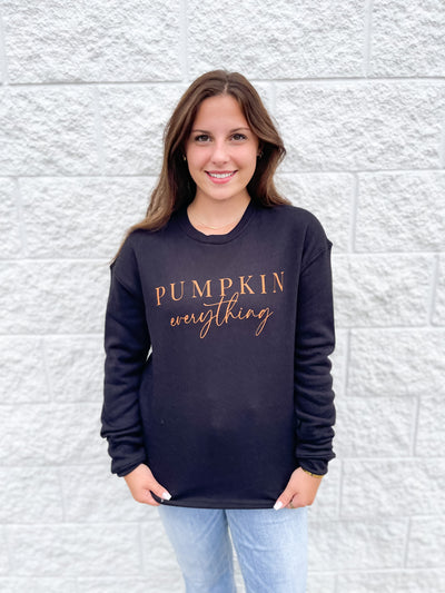 Pumpkin Everything Graphic Sweatshirt