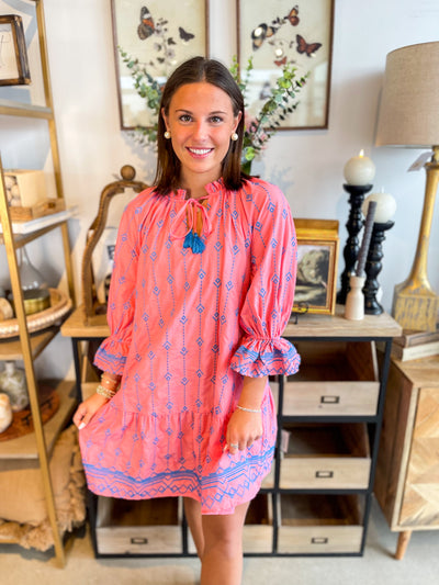 Umgee Pink Thea Dress