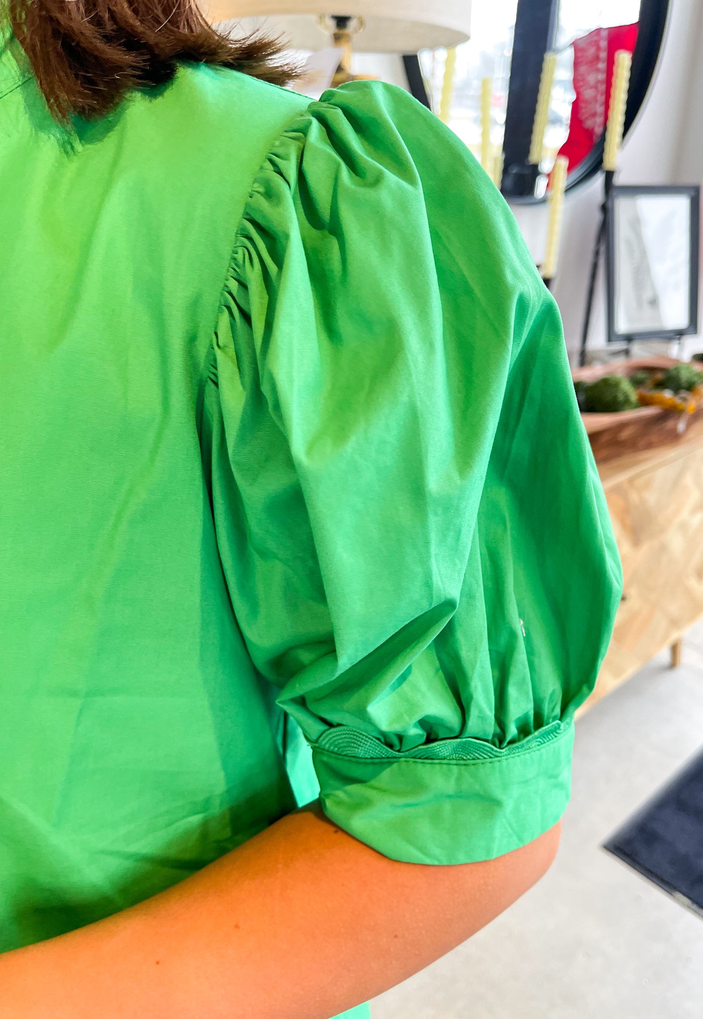 Kelly Green Bryer Dress
