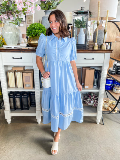 Baby Blue Bonnie Dress