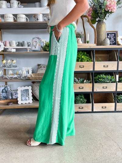 Kelly Green Molly Pants