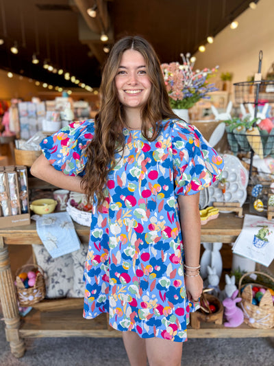 Ocean Blue Diza Dress