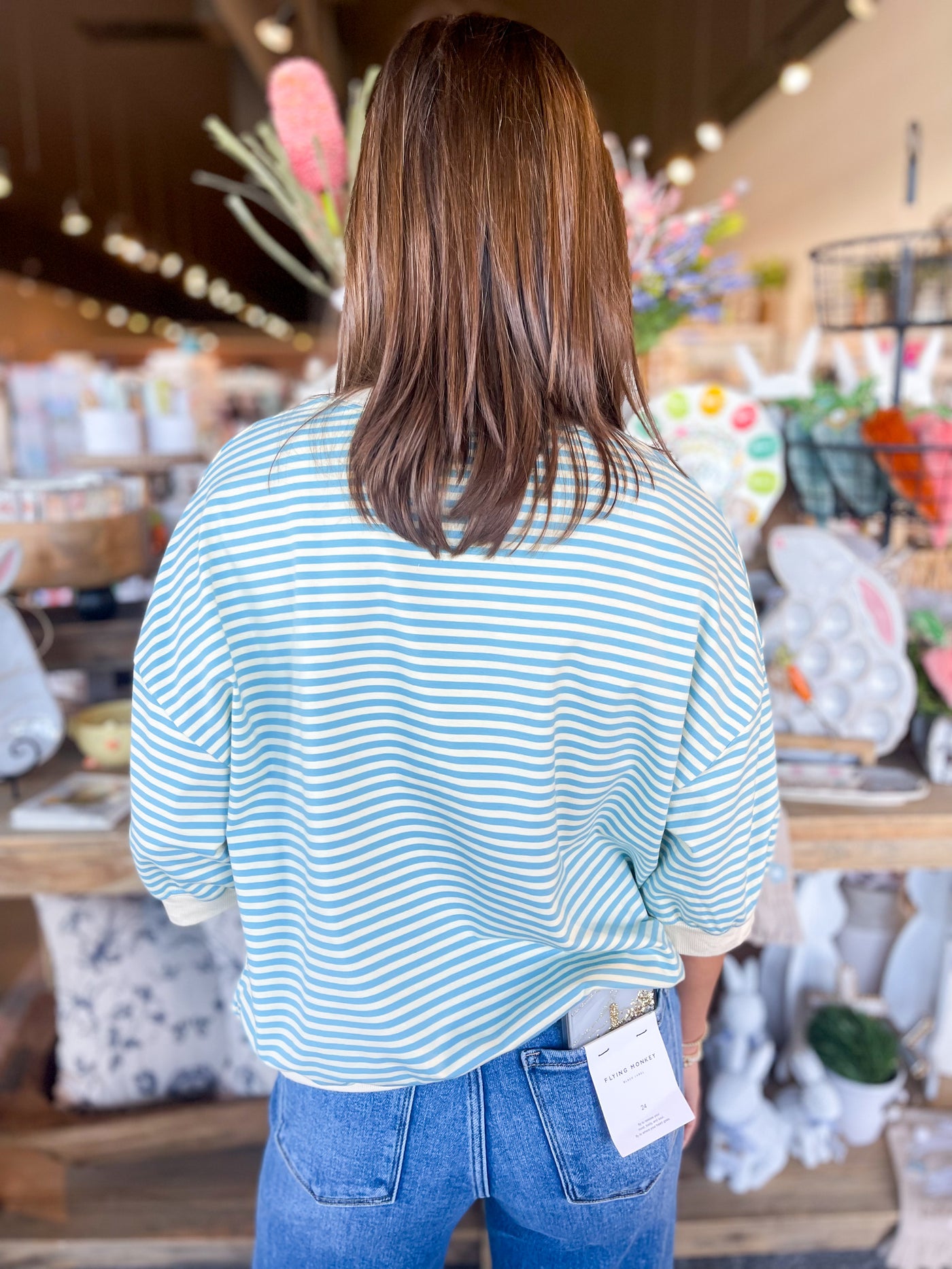 Soda Stripe Wrenley Top