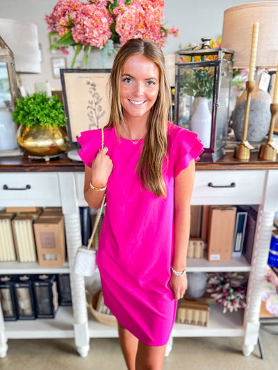 Julia Magenta Dress